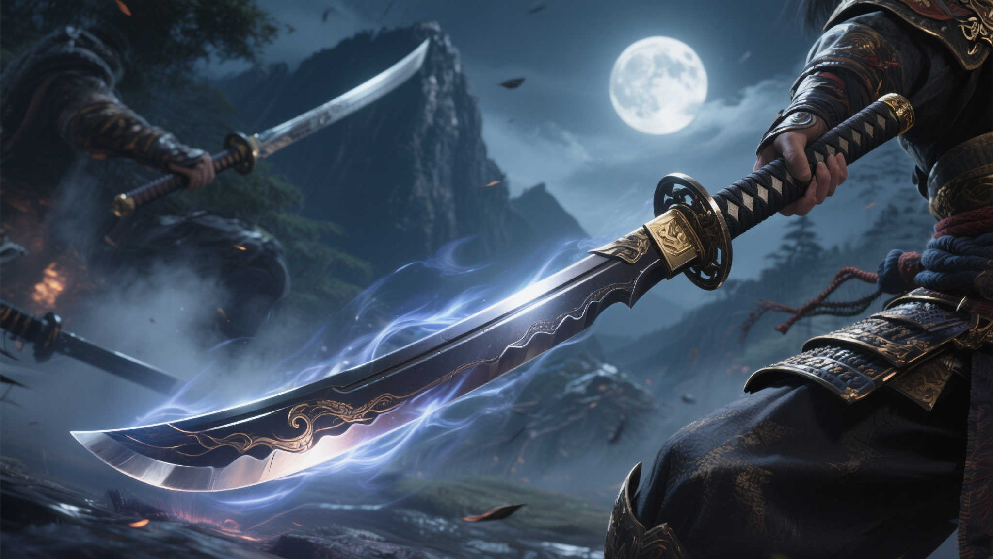 揭开羊蹄山秘密：多样武器示展，包括武士刀、长矛与弓箭！