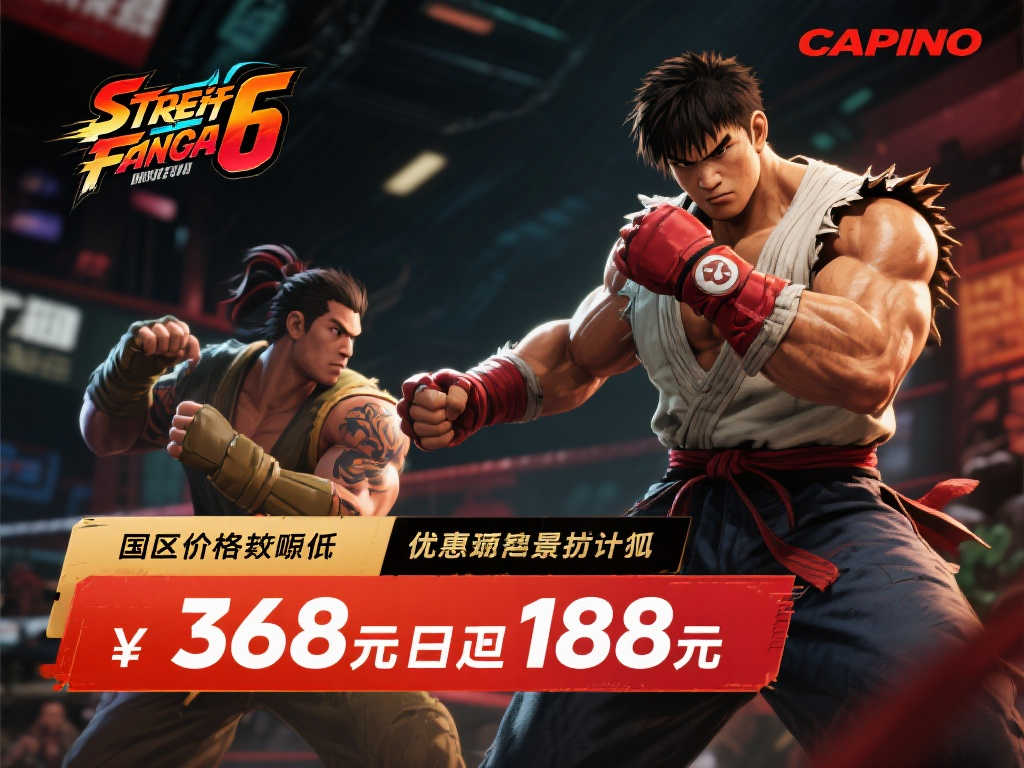 《街头霸王6》国区价格永久下调！从348元直降至198元