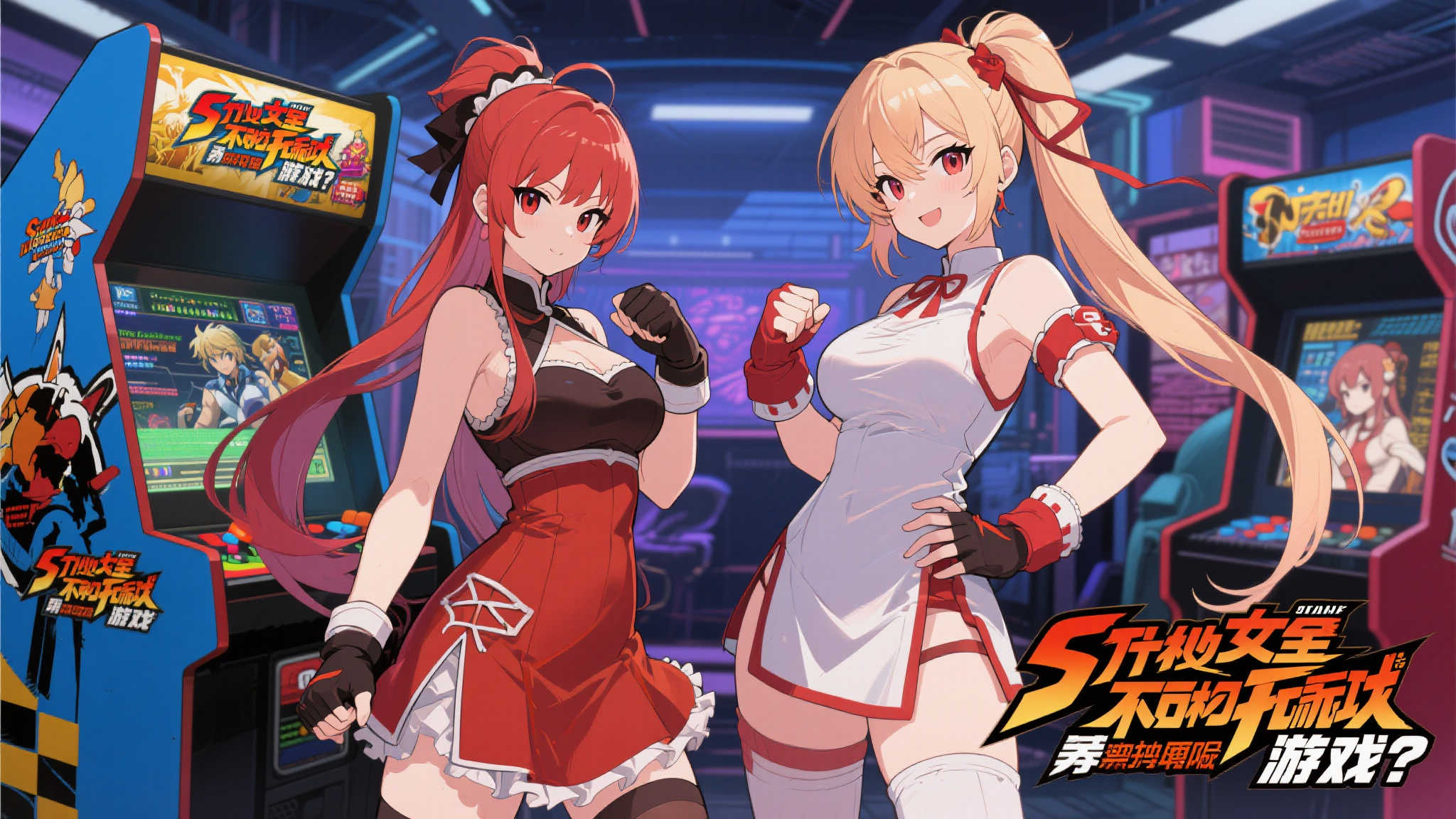 大小姐化身格斗高手！热血百合动画联动街头霸王