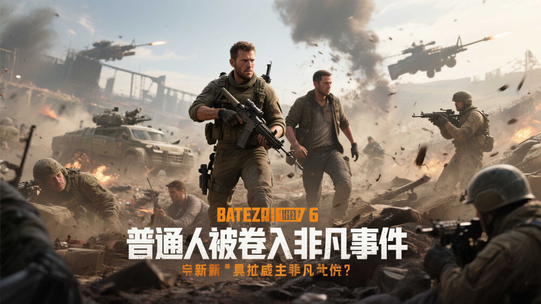 《战地6》聚焦“平凡人身陷惊天巨变”的核心故事 在电子游戏的世界里,战争题材始终是玩家热