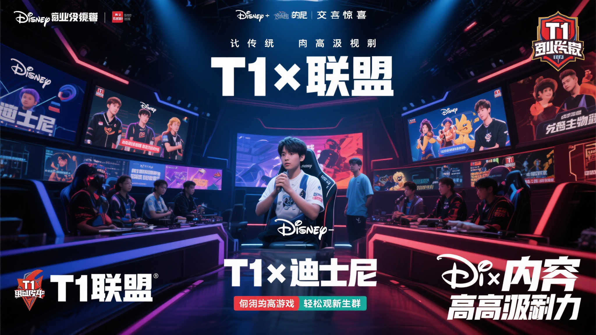 迪士尼联手T1，共创全新合作产品！
