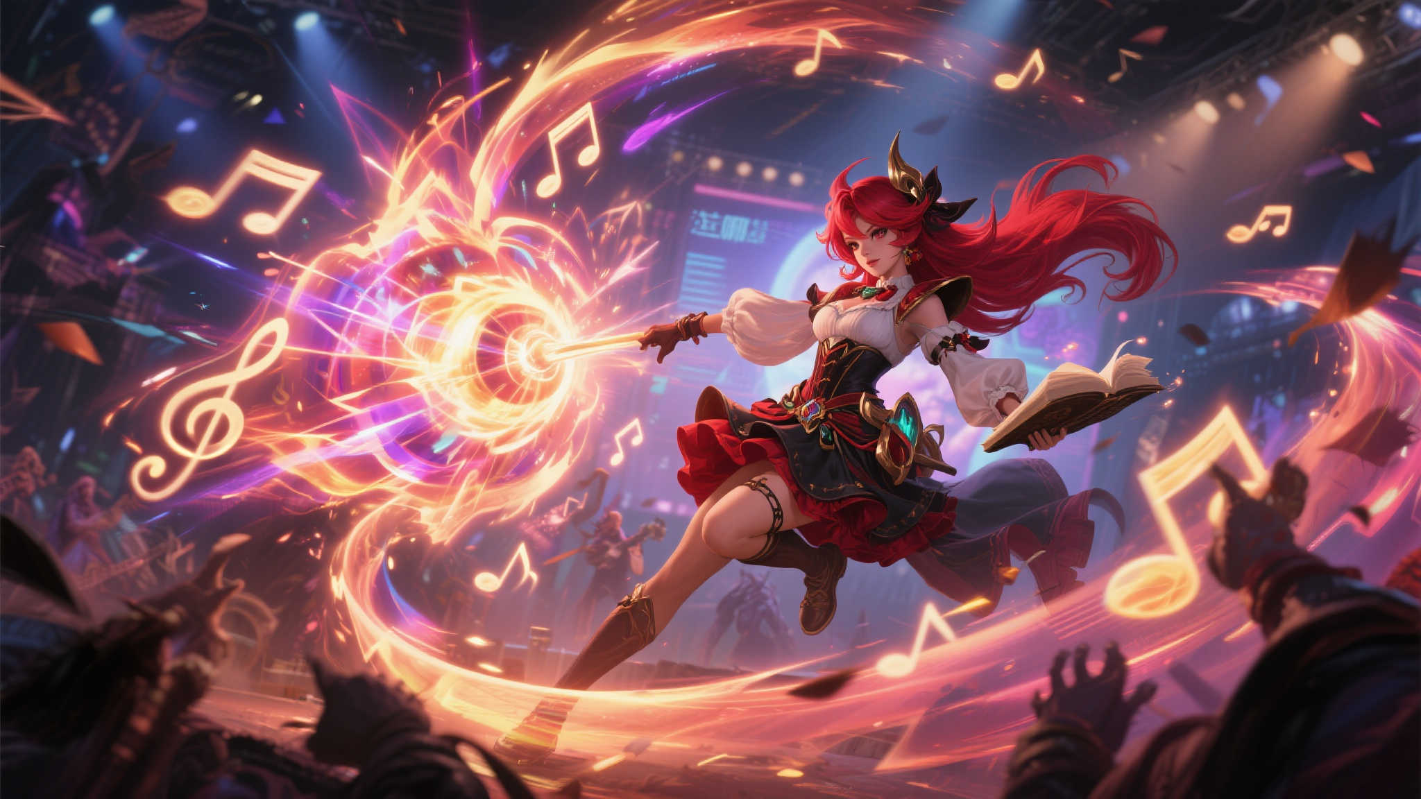 战斗演示：技能特效令人惊叹
在最新发布