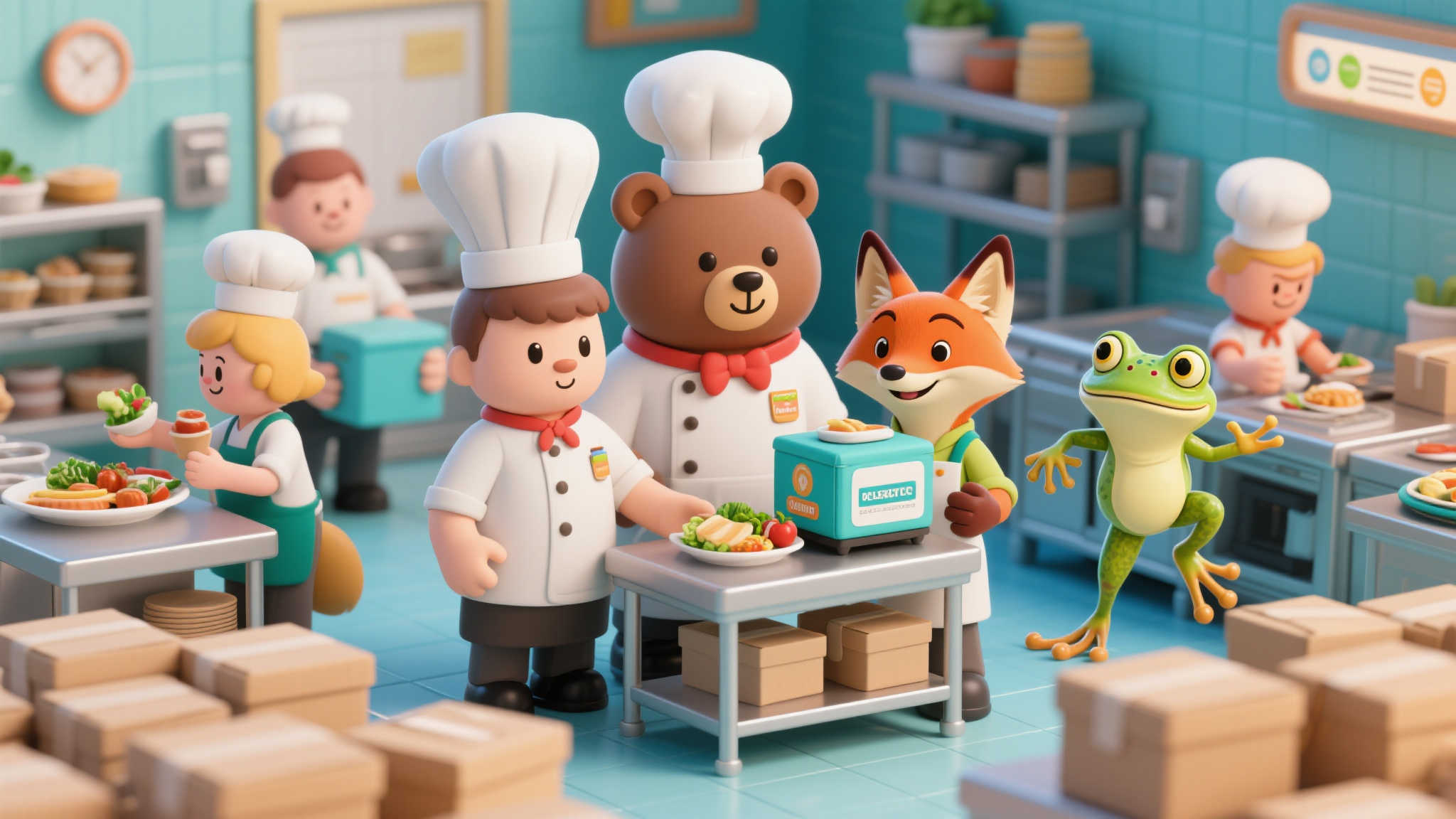 暖心萌宠齐聚一堂，《毛茸茸食堂物语》即将开张营业！